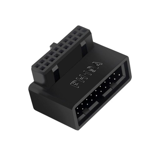 Adapter przedłużający USB 3.0 19 20pin męski na
