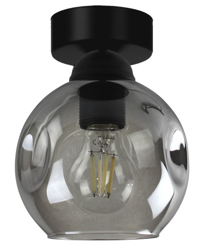 LAMPA WISZĄCA ŻYRANDOL PLAFON EDISON LOFT SZKŁO