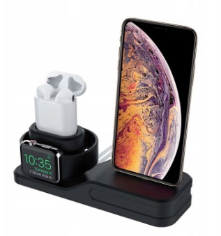 STOJAK PODSTAWKA DO ŁADOWANIA SILIKONOWA IPHONE