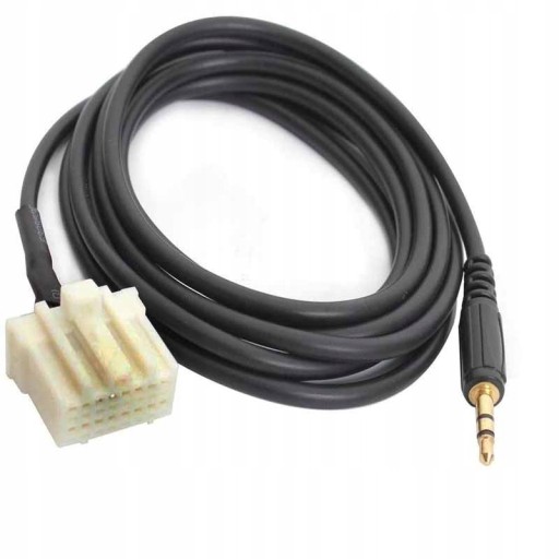 KABEL ADAPTER GNIAZDO MEDIA AUX MAZDA 2 3 5 6 MP3