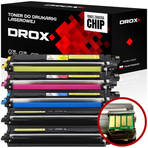 5x tonery CMY 2BK TN247 TN243 do DCP-L3510CDW