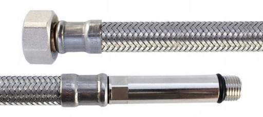 WĘŻYK NIERDZEWNY TUCAI DO BATERII 3/8xM10 - 50cm