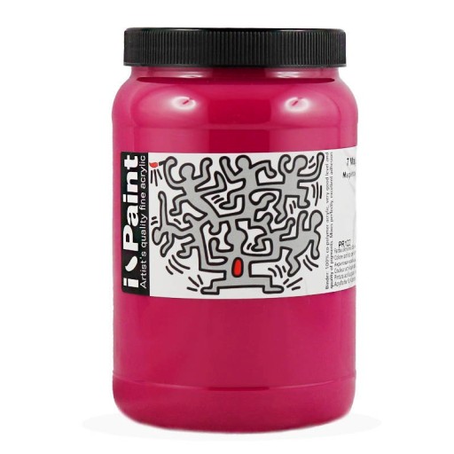 Farba akrylowa I-Paint Renesans 500ml Magenta