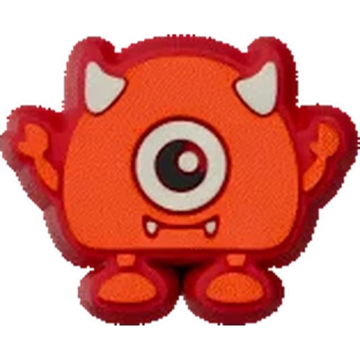 Przypinka Crocs Jibbitz Pin Do Butów Tiny Red Monster