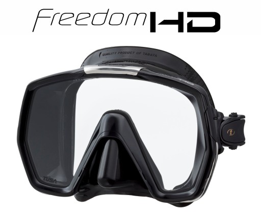 TUSA MASKA NURKOWA M1001 QB BK FREEDOM HD DUŻA