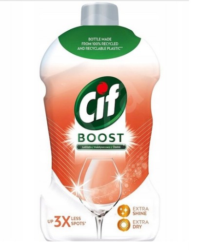Cif Boost płyn nabłyszczający do zmywarki 450 ml