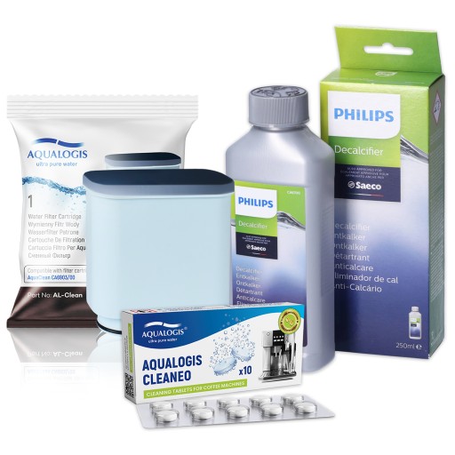 Filtr AL-Clean Do Ekspresu Saeco Philips + Tabletki + Odkamieniacz 250ml