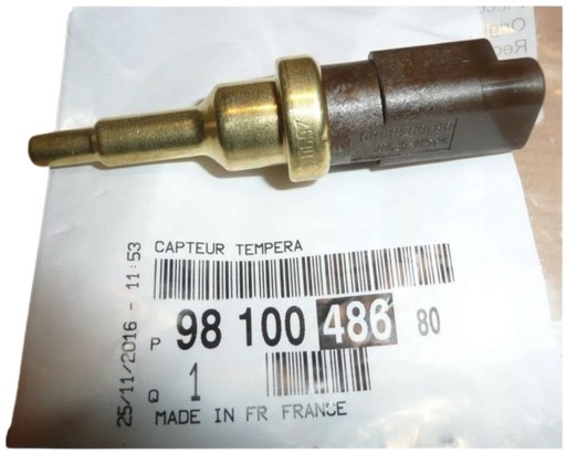 Czujnik Temperatury Wody 9810048680 Citroen C3,C5,C8 Peugeot 308 Partner 1.