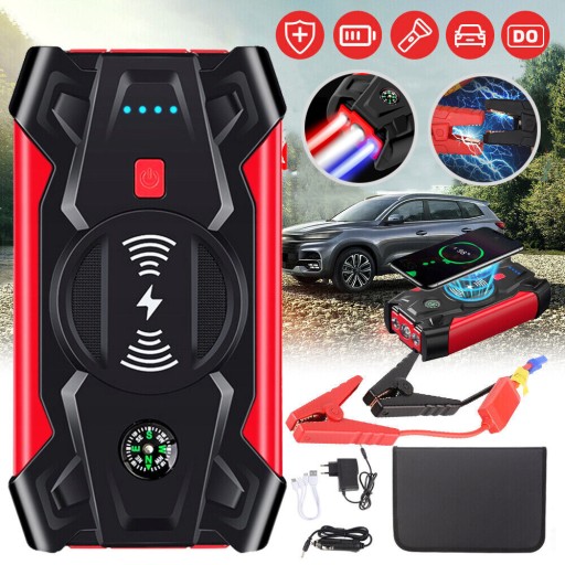 PRZENOŚNY ROZRUSZNIK AWARYJNY DO SAMOCHODU/MOTOCYKLA, 20 000MAH, POWER BANK