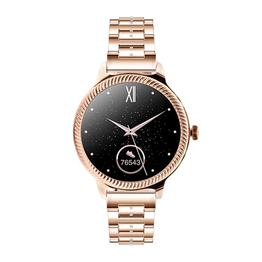 Smartwatch Active Złoty Watchmark Stylowy i Funkcjonalny Zegarek Kobiecy