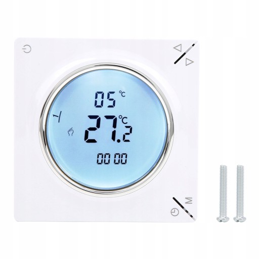 TERMOSTAT POKOJOWY LCD REGULATOR TEMPERATURY 3A