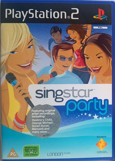 SINGSTAR PARTY PS2 - SPICE GIRLS GEORGE MICHAEL ++