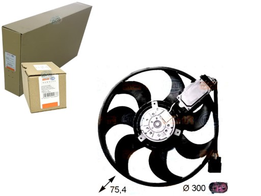 WENTYLATOR CHŁODNICY BEHR HELLA 7L0959455C 7L09594
