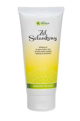 Żel solankowy do mycia twarzy i ciała 200ml