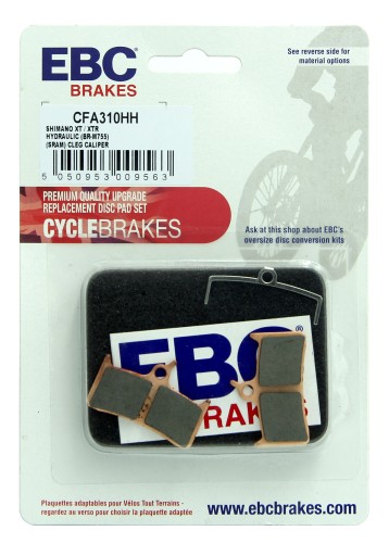 KLOCKI HAMULCOWE EBC SHIMANO XT XTR BR-M755 METAL GRIMECA SYSTEM 8 SRAM