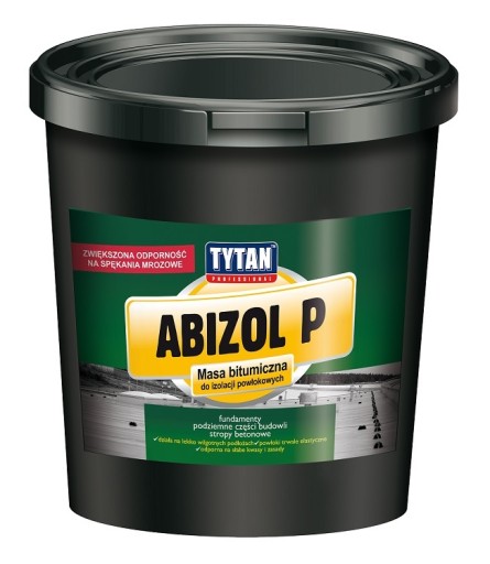 ABIZOL P TYTAN MASA BITUMICZNA 9KG