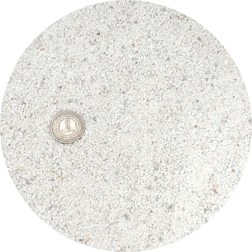 Kamień grys żwirek piasek do ogrodu biały Bianco Carrara fi.0-2mm 24 kg