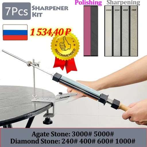 Adjustable Angle Fixed Knife Sharpener Kit Pro Blade Sharpening Scissors Po