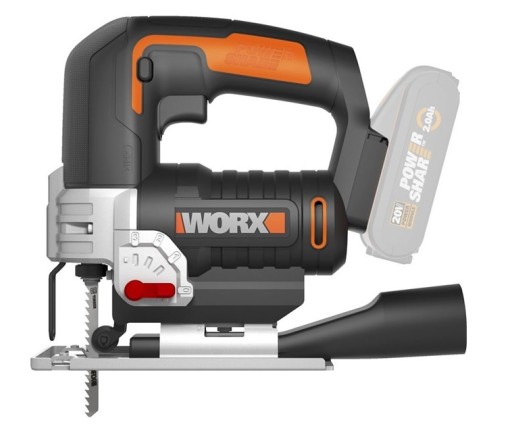 WORX WYRZYNARKA 80mm AKUMULATOROWA WX543.9