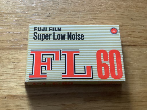 Fuji FL C-60 Super Low Noise 1974-76, RZADKOŚĆ, papierowe pudełko, #0210