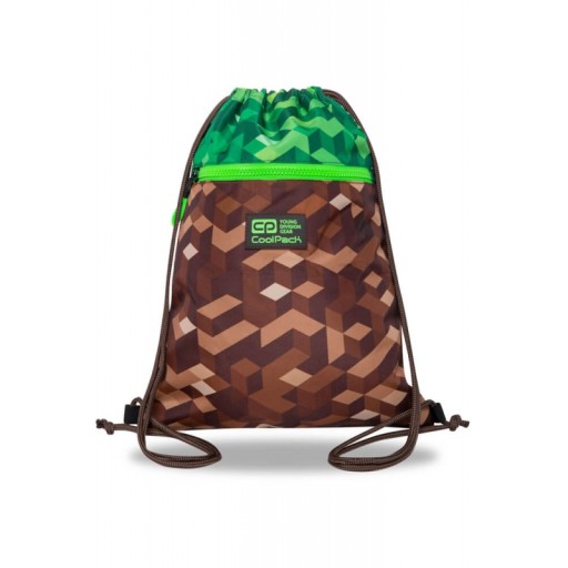 Worek na BUTY Coolpack Vert City Jungle MOTYW GRY