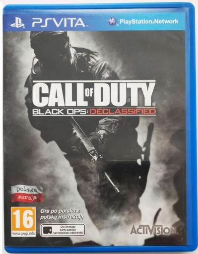 COD CALL OF DUTY BLACK OPS DECLASSIFIED PL - PS VITA