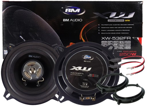 BOSCHMANN GŁOŚNIKI 13cm AUDI A4 B5 250 WATT PRZÓD