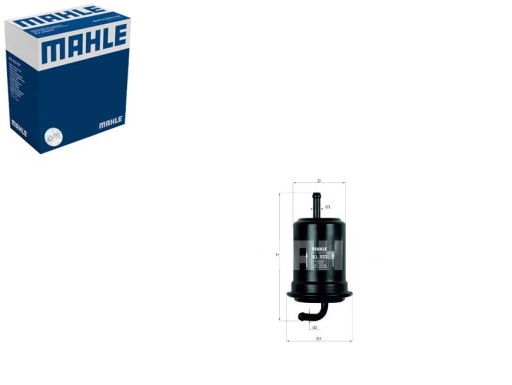 MAHLE FILTR PALIWA SUZUKI
