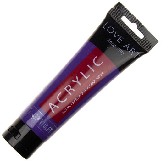 FARBA AKRYLOWA LOVEART 100ml - Violet 430