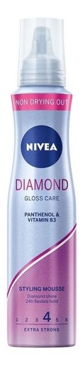 Nivea Pianka Do Włosów Diamentowy Blask 150ml