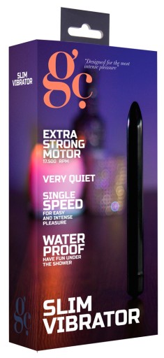 SLIM VIBRATOR - BLACK KULE MINI WIBRATOR