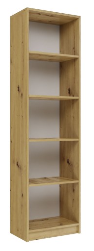 REGAŁ 50CM SZAFKA KSIĄŻKI SEGREGATORY DĄB ARTISAN