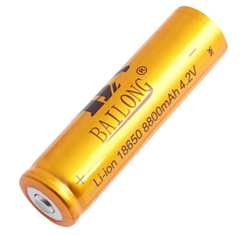 Akumulator Bailong 18650 8800mAh zasilanie latarki