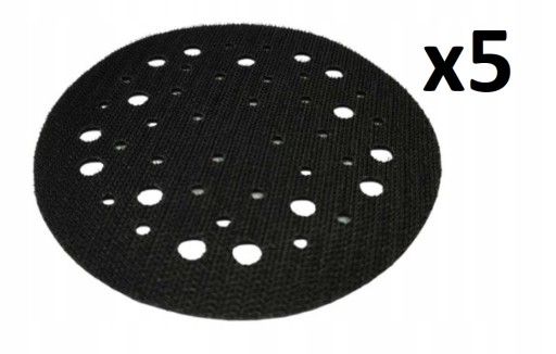 Przekładka na talerz szlifierski pad saver fi 125mm grubość 1mm 44H Mirka