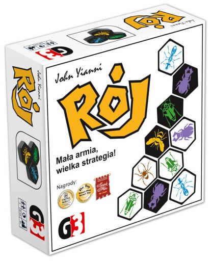 Rój (Hive) - gra logiczna, dla 2 osób