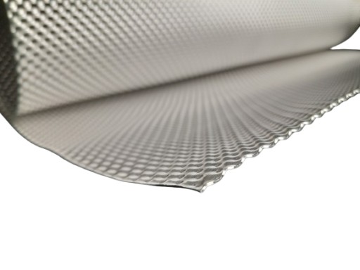 Osłona termiczna wydechu z aluminium gr 0.8mm 0,25mx0,88m