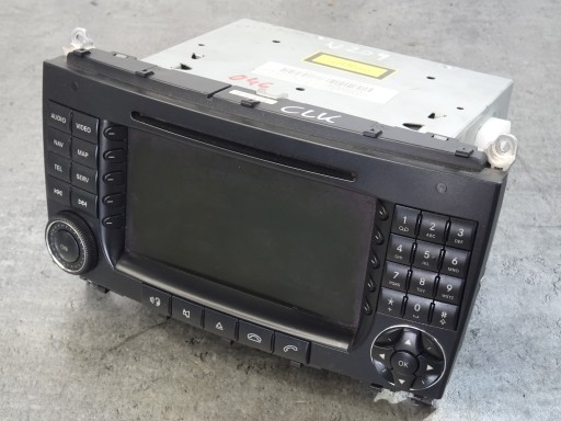 RADIO NAWIGACJA NAVI ODTWARZACZ CD MP3 MERCEDES