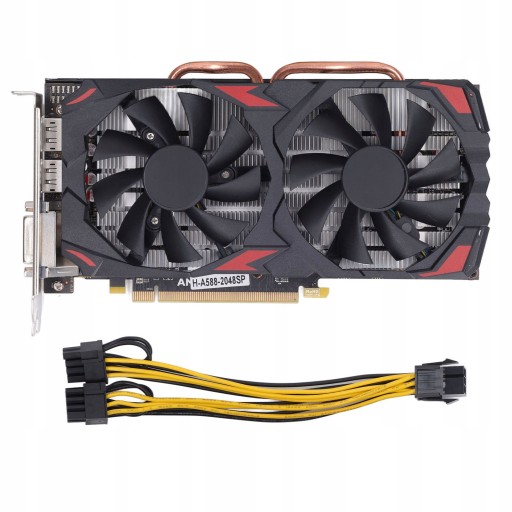 Karta graficzna AMD RX580 8GB 256BIT, AGP,AGP