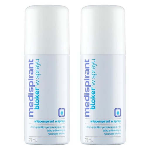 Aflofarm Medispirant Bloker w sprayu 2 x 75 ml