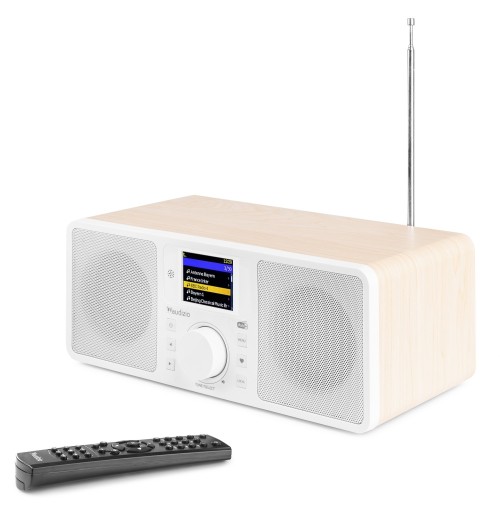 RADIO INTERNETOWE WIFI DAB+ FM BT PILOT BIAŁE