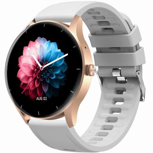 Zegarek SMARTWATCH SMS kroki puls PL menu rozmowy