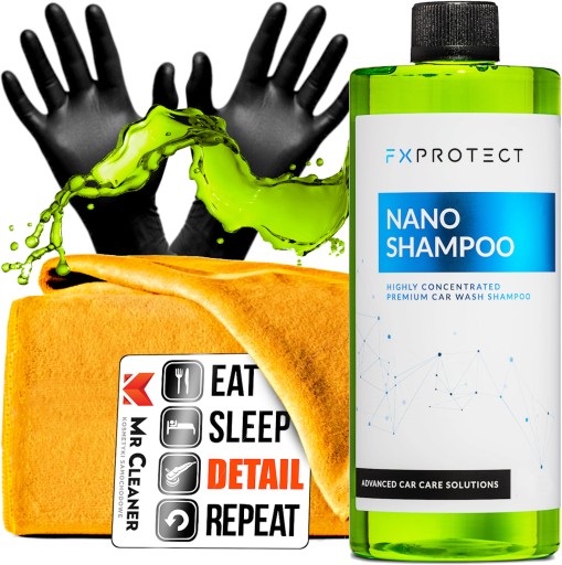 FX PROTECT Nano Szampon z kwarcem SiO2 1000 ml