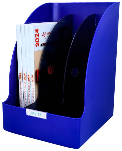 Pojemnik organizer na dokumenty 5239 Plus Jumbo niebieski Leitz