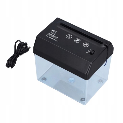 MINI NISZCZARKA DO PAPIERU DO MAŁYCH BIUR USB