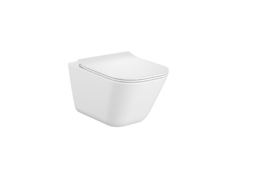 ROCA Gap Miska WC Rimless 54cm z deską ULTRASLIM