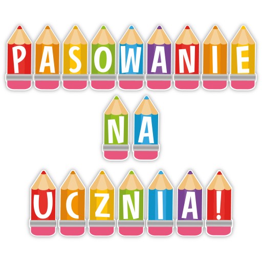 PASOWANIE NA UCZNIA wz. 2 dekoracja duża