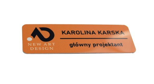 IDENTYFIKATOR PERSONALNY ALUMINIOWY