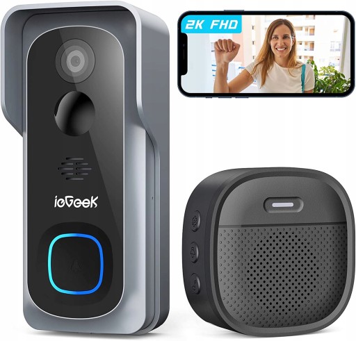Inteligentny wideodomofon Smart 2K DOMOFON Kamera