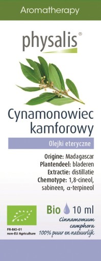 OLEJEK ETERYCZNY CYNAMONOWIEC KAMFOROWY BIO 10 ml