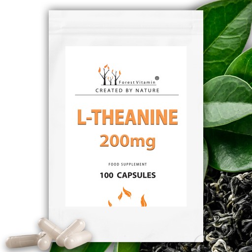 FOREST L-TEANINA 200mg 100 kaps L-THEANINE SPOKÓJ